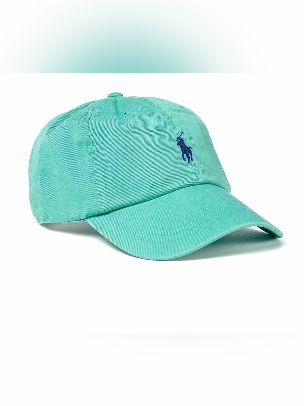 Polo Ralph Lauren Men’s Green Navy Pony Logo Cap Hat Adjustable